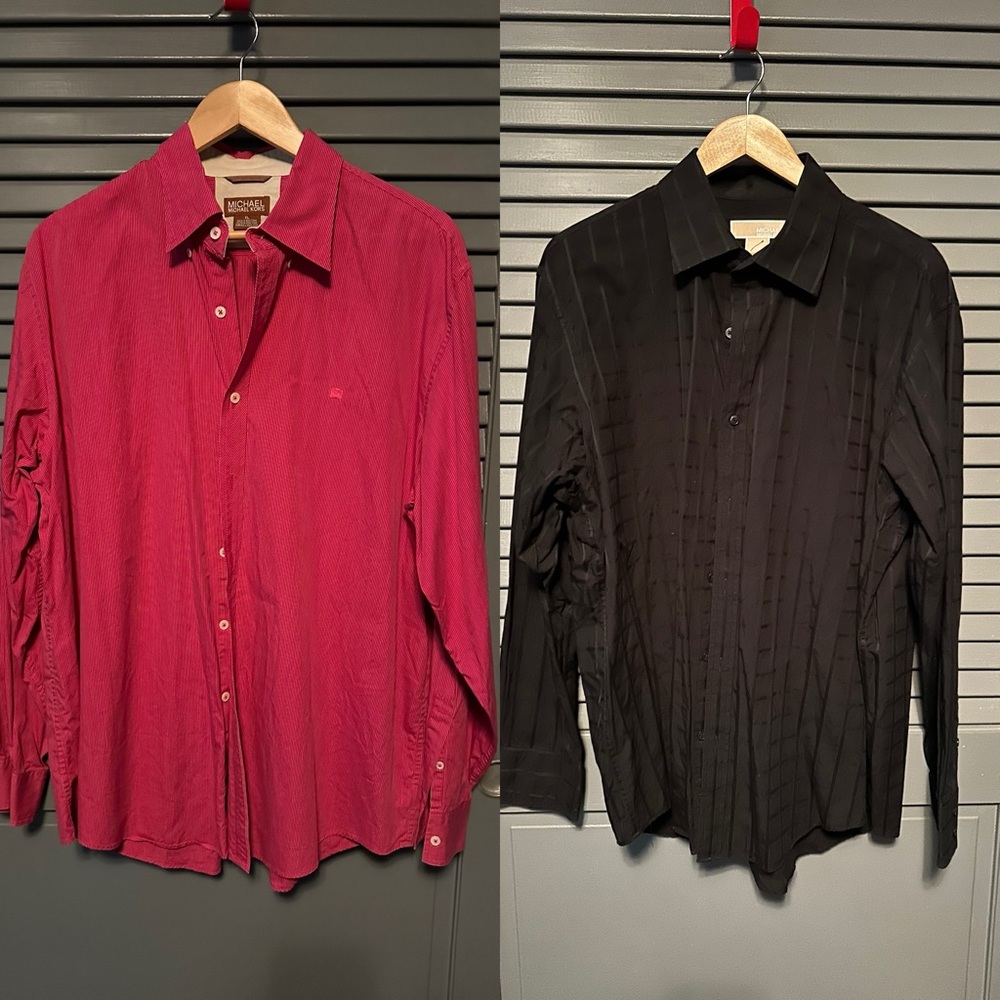 Two Michael Kors men’s shirts